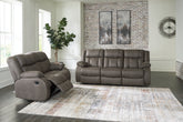 Best Furniture Outlet - Ashley Furniture - First Base Reclining Sofa and Loveseat - Reclining Sofa and Loveseat - 68804U1