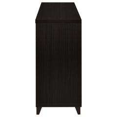 Lewes 2-door Engineered Wood 60-inch TV Stand Cappuccino