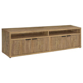 Best Furniture Outlet - Coaster - Tabby 79-inch 4-door Engineered Wood TV Stand Media Console Mango - 700933