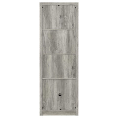 Burke 3-piece 59-inch TV Entertainment Center Grey Driftwood