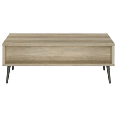 Welsh 1-drawer Engineered Wood Coffee Table Distressed Pine