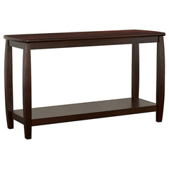 Best Furniture Outlet - Coaster - Dixon Wood Entryway Console Table with Shelf Cappuccino - 701079