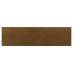 Thori 63-inch 2-door TV Stand Media Console Dark Brown