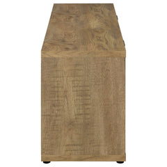 Tabby 4-door Engineered Wood 60-inch TV Stand Mango