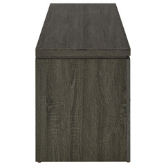 Elkton 2-drawer Engineered Wood 59-inch TV Stand Weathered Grey