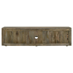 Keese 2-door Wood 70-inch TV Stand Media Console Mango Brown