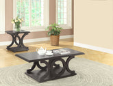 Best Furniture Outlet - Coaster - Shelly 2-piece Coffee and End Table Set Cappuccino - 703148-S2