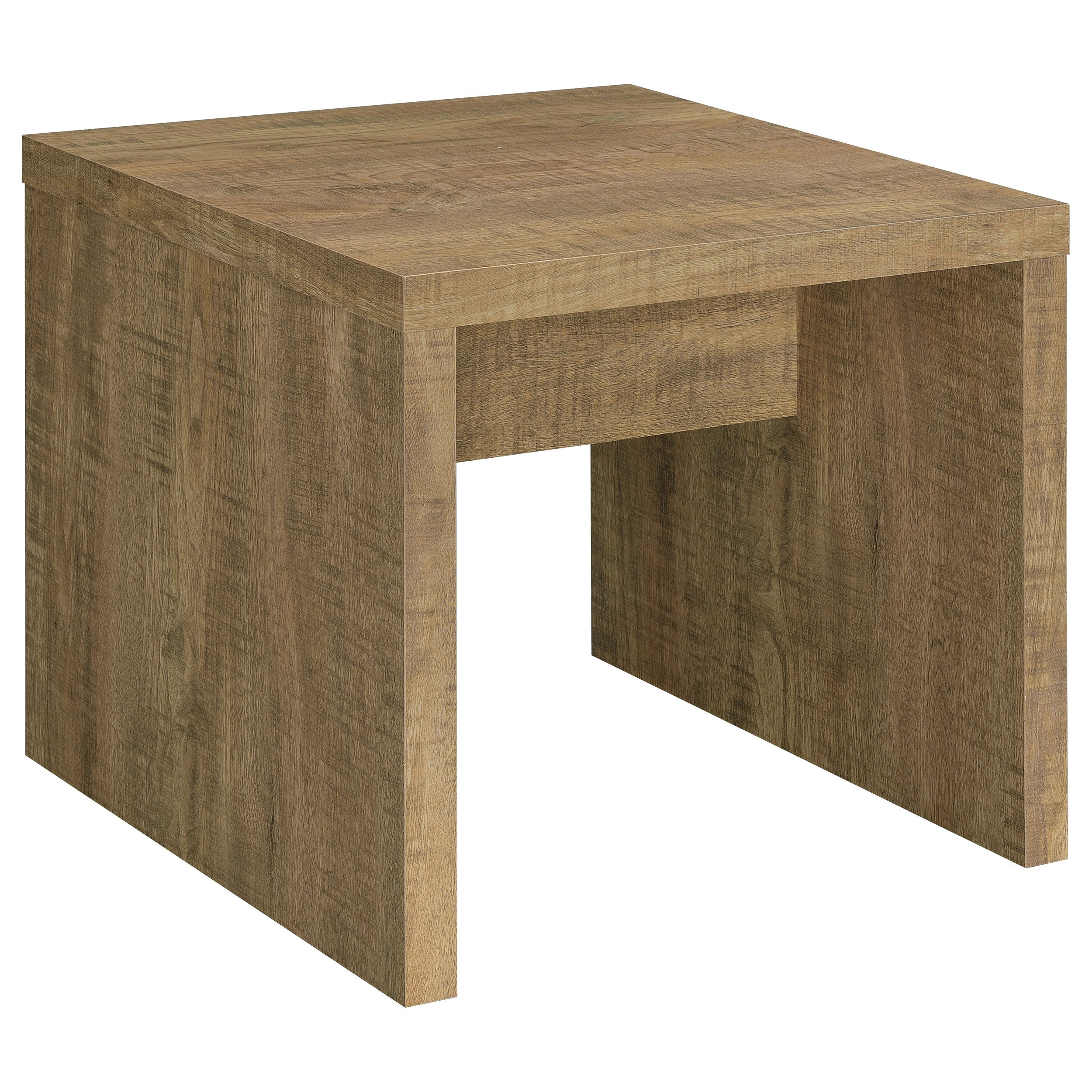 Best Furniture Outlet - Coaster - Lynette Square Engineered Wood End Table Mango - 704127