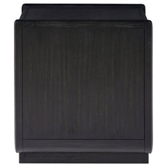 Leandro 1-drawer Wood Occasional Side End Table Burnished Black