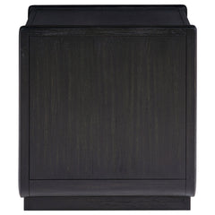 Leandro 2-piece Wood Coffee and End Table Set Burnished Black