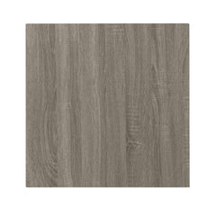 Birdie Square Engineered Wood End Table Sonoma Grey