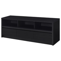 Rutland 59-inch 3-drawer TV Stand Media Console Black