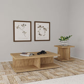 Best Furniture Outlet - Coaster - Cortona 2-piece Coffee and End Table Set Mango - 706178-S2