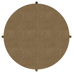 Arini 2-piece Round Coffee and End Table Set Sand Wash