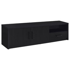 Best Furniture Outlet - Coaster - Murray 70-inch 2-door TV Stand Media Console Black - 706213