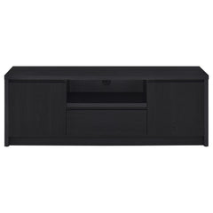 Winfield 60-inch 2-door TV Stand Media Console Black