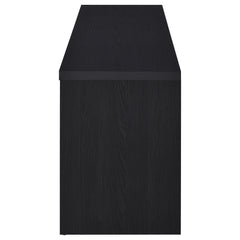Winfield 3-piece Entertainment Center 78-inch TV Stand Black