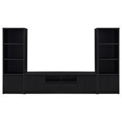 Winfield 78-inch 2-door TV Stand Media Console Black