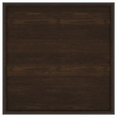 Fulton 30-inch Square Mango Wood Coffee Table Dark Brown