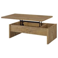 Canoga 2-piece Lift Top Cocktail Coffee Table Set Mango
