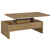 Best Furniture Outlet - Coaster - Canoga Engineered Wood Lift Top Cocktail Coffee Table Mango - 706358