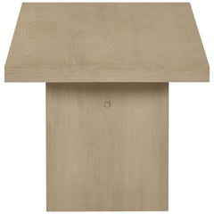 Decker 2-piece Coffee and End Table Set Natural Oak