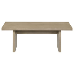 Decker 2-piece Coffee and End Table Set Natural Oak