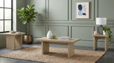 Best Furniture Outlet - Coaster - Decker 3-piece Coffee and End Table Set Natural Oak - 706468-S3