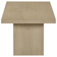 Decker 3-piece Coffee and End Table Set Natural Oak
