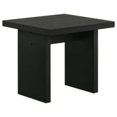 Best Furniture Outlet - Coaster - Decker Square Occasional Side End Table Black - 706477