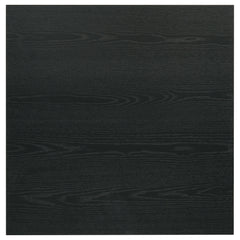 Decker Square Occasional Side End Table Black