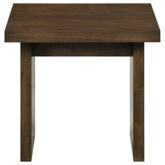 Decker 3-piece Coffee and End Table Set Walnut