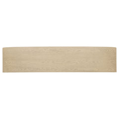 Kailani 79-inch 4-door Cane TV Stand Media Console Beige Oak
