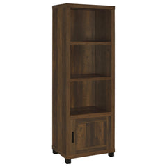 Best Furniture Outlet - Coaster - Sachin 3-shelf Engineered Wood Media Tower Dark Pine - 707736