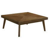 Best Furniture Outlet - Coaster - Westerly Square Wood Coffee Table Walnut Brown - 707798