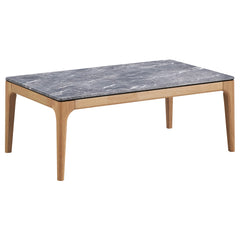 Best Furniture Outlet - Coaster - Polaris Rectangular SmartTop Coffee Table Grey and Light Oak - 707858