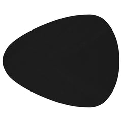 Odessa Triangular Solid Wood Coffee Table Black