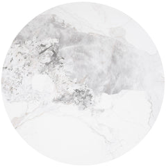 Rowena 2-piece Coffee and End Table Set White Faux Marble