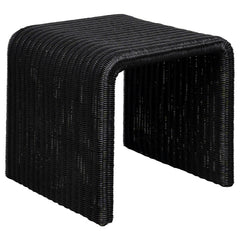 Best Furniture Outlet - Coaster - Cahya Woven Rattan Square End Table Black - 708517