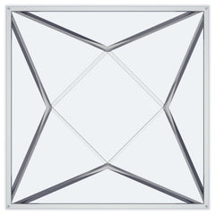 Brittania 2-piece Square Coffee and End Table Set Nickel