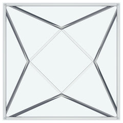 Brittania 2-piece Square Coffee and End Table Set Nickel