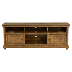 Payne 70-inch TV Stand Media Console Distressed Brown