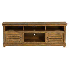 Payne 70-inch TV Stand Media Console Distressed Brown