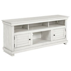 Best Furniture Outlet - Coaster - Payne 60-inch TV Stand Media Console Distressed White - 710052