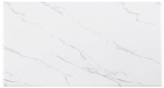 Visalia 2-piece Faux Marble Coffee and End Table Set White