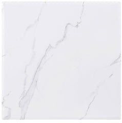 Visalia 3-piece Faux Marble Coffee and End Table Set White