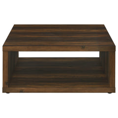 Frisco 2-piece Coffee and End Table Set Dark Pine