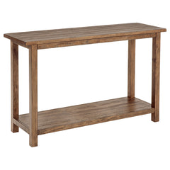 Best Furniture Outlet - Coaster - Payne Wood Entryway Sofa Console Table Distressed Brown - 710549