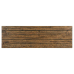 Payne Wood Entryway Sofa Console Table Distressed Brown