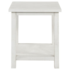 Payne 3-piece Coffee and End Table Set Distressed White